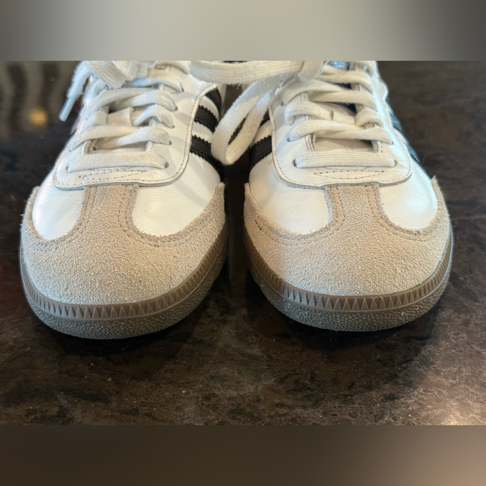 Adidas OG Sambas black white sneakers 7.5 - Picture 7 of 8